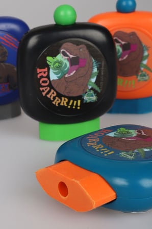 x Dekomus Lisanslı Jurassic World Tek Adet Rotating Silgi
