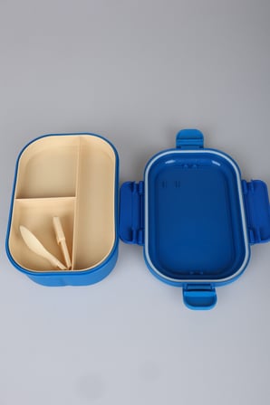 x Dekomus Lisanslı Sonic 3 Bölmeli Beslenme Kabı / Lunch Box 
