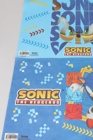 x Dekomus Lisanslı Sonic 2 Adet Beslenme Örtüsü