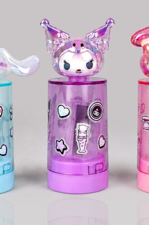 x Dekomus Lisanslı Cinnamoroll,Kuromi ve My Melody Best Friends 3D Figürlü Kalemtraş Seti