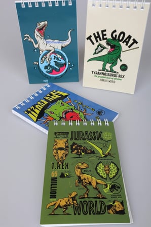 x Dekomus Lisanslı Jurassic World A7 Bloknot Tek Adet