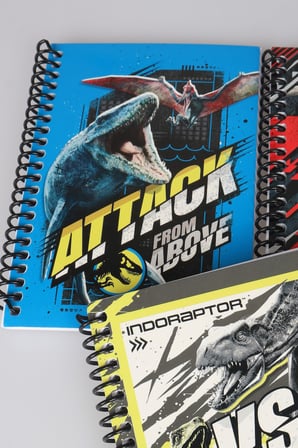 x Dekomus Lisanslı Jurassic World A6 Bloknot Tek Adet