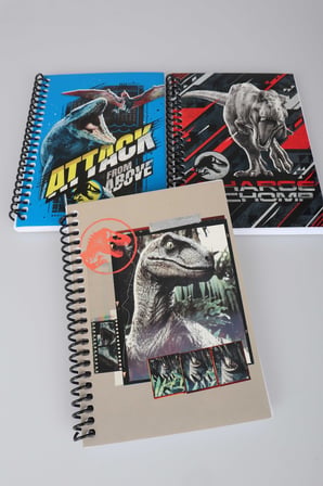 x Dekomus Lisanslı Jurassic World A6 Bloknot Tek Adet