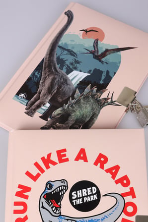 x Dekomus Lisanslı Jurassic World Kilitli Hatıra Defteri Tek Adet