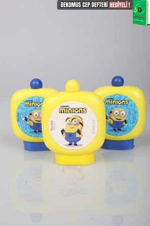 x Dekomus , Lisanslı Minions Rotating Silgi
