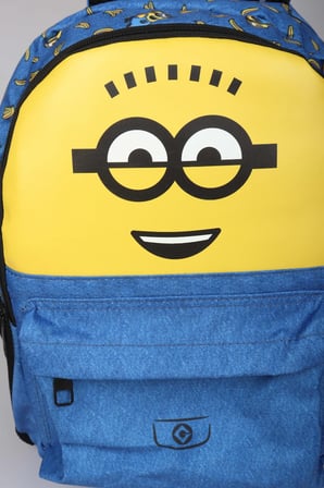 x Dekomus ,  Lisanslı Minions Banana Mood Collection Büyük Boy Okul Çantası