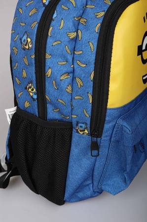 x Dekomus ,  Lisanslı Minions Banana Mood Collection Büyük Boy Okul Çantası