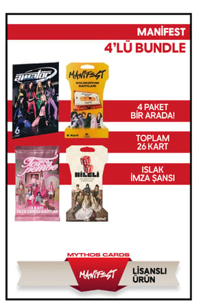 Dekomus Cep Defteri Hediyeli MANİFEST 4'LÜ SET HİLELİ & TOZ PEMBE & AMATÖR 6'LI & DAHA İYİ BUNDLE