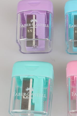 Orjinal Faber-Castell 2 Adet Kalemtraş Seti