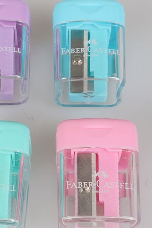 Orjinal Faber-Castell 2 Adet Kalemtraş Seti