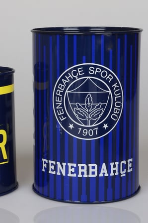 Lisanslı Fenerbahçe Orta ve Küçük Boy Kumbara Seti Dekomus Cep Defteri Hediyeli
