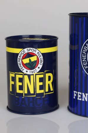 Lisanslı Fenerbahçe Orta ve Küçük Boy Kumbara Seti Dekomus Cep Defteri Hediyeli