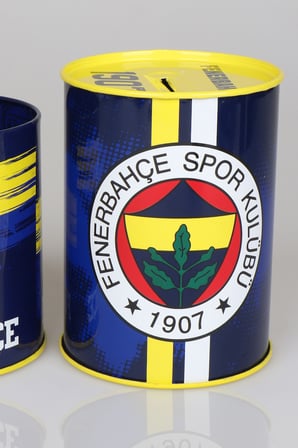 Lisanslı Fenerbahçe Metal Kalemlik ve Kumbara Seti Dekomus Cep Defteri Hediyeli