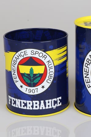 Lisanslı Fenerbahçe Metal Kalemlik ve Kumbara Seti Dekomus Cep Defteri Hediyeli
