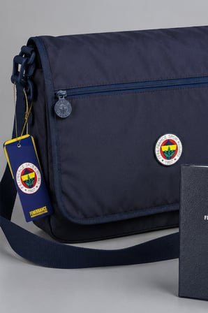 Lisanslı Fenerbahçe Ofis Seti Laptop Çantası,500 ML Çelik Termos,Ajanda ve Tükenmez Kalem