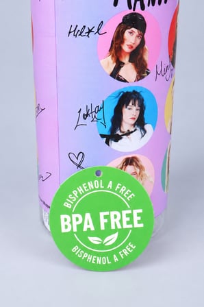 x Dekomus Lisanslı Manifest Toz Pembe Collection Çift Fonksiyonlu 500 ML Tritan Matara