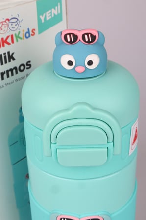 Noki Çift Fonksiyon Kapaklı Çelik Matara 500 ML ve Dekomus Cep Defteri