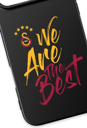 Lisanslı Galatasaray Iphone 17 We Are The Best Silikon Telefon Kılıfı "Dekomus Cep Defteri Hediyeli"