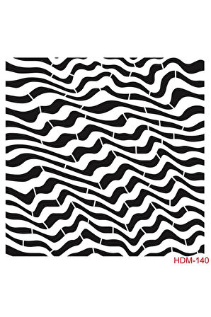 Hdm140 Home Dekor Midi Stencil (25x25)