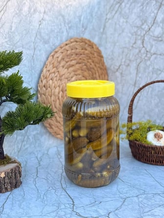 Çubuk Salatalık 1 No Turşusu 1kg | Geleneksel Gurme Lezzeti