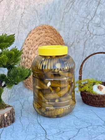 Çubuk Salatalık 1 No Turşusu 5kg | Çıtır ve Lezzetli Geleneksel Turşu