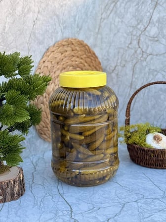 Çubuk Salatalık 0 No Turşusu 5kg | Çıtır ve Lezzetli Geleneksel Turşu