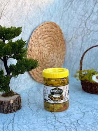 Çıtır Tatlı Biber Turşusu 1 kg – Geleneksel Ev Yapımı Lezzet