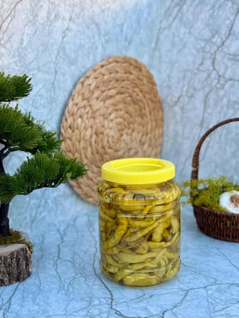 Çıtır Tatlı Biber Turşusu 2 kg – Geleneksel Ev Yapımı Lezzet