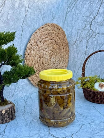 Acı Jalapeno Biber Turşusu 2 Kg – Çıtır ve Lezzetli