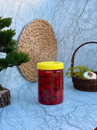 Acı ve Çıtır Kiraz Biber Turşusu 1 Kg – Geleneksel Gurme Lezzet