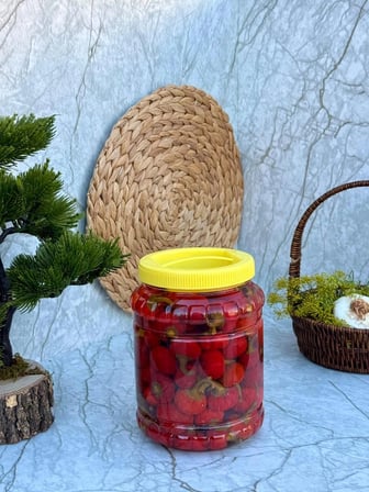 Acı ve Çıtır Kiraz Biber Turşusu 2 Kg – Geleneksel Gurme Lezzet