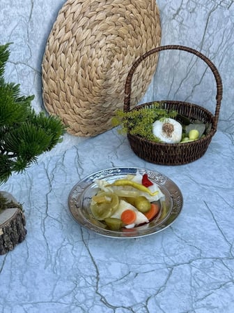TÜRLÜ TURŞUSU 2 Kg | Geleneksel Karışık Turşu Gurme Lezzeti