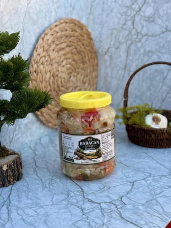TÜRLÜ TURŞUSU 2 Kg | Geleneksel Karışık Turşu Gurme Lezzeti
