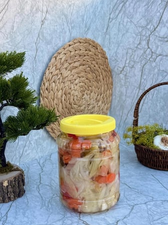 TÜRLÜ TURŞUSU 2 Kg | Geleneksel Karışık Turşu Gurme Lezzeti
