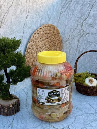 TÜRLÜ TURŞUSU 5 Kg | Geleneksel Karışık Turşu Gurme Lezzeti