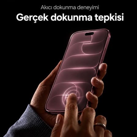Apple iPhone 18 Pro Max İle Uyumlu Ekran Koruyucu A3717 Nano Parlak 9H Kırılmaz Esnek Cam Çizilmeye Dayanıklı Şeffaf