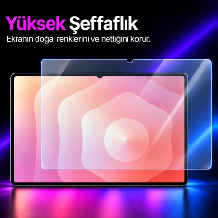 Samsung Galaxy Tab S12 Ultra İle Uyumlu Ekran Koruyucu 14.6 İnç SM-X940 Kırılmaz Esnek Nano Cam, Çizilmeye Ve Darbeye Dayanıklı Koruma, HD Şeffaf