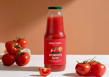 Hasanbey Doğal Domates Suyu 1 lt