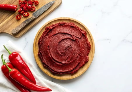Hasanbey Ev Yapımı Tatlı Biber Salçası 500 gr