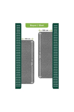 Kıvırcık Paspas Kaymaz Taban PVC Halı Yolluk Kapı Önü 12 mm EKO 2,6 kg/m2