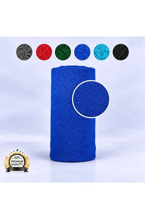 Kıvırcık Paspas Kaymaz Taban PVC Halı Yolluk Kapı Önü 12 mm EKO 2,6 kg/m2