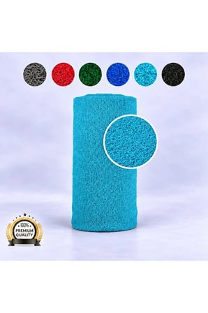 Kıvırcık Paspas Kaymaz Taban PVC Halı Yolluk Kapı Önü 12 mm EKO 2,6 kg/m2