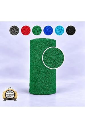 Kıvırcık Paspas Kaymaz Taban PVC Halı Yolluk Kapı Önü 12 mm EKO 2,6 kg/m2