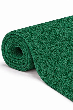 Kıvırcık Paspas Kaymaz Taban PVC Halı Yolluk Kapı Önü 12 mm EKO 2,6 kg/m2