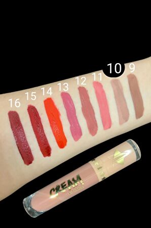 Lip Gloss- Kalıcı parlak Ruj-Cream B10