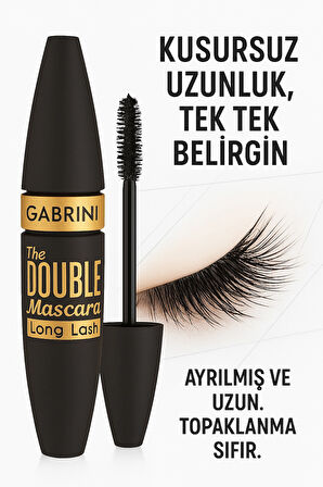 Gabrini Long Lash Mascara – Kirpikleri Uzatan Siyah Maskara
