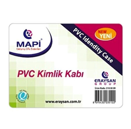 Mapi Kimlik Ehliyet Kabı - 10 adet