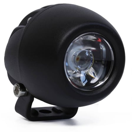 Ufly JG992Z Motosiklet LED Sis Farı Metal Kasa Beyaz Işık