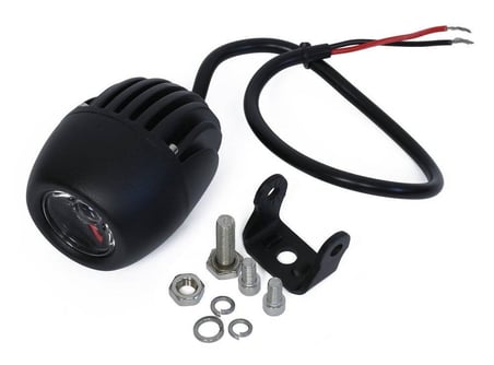 Ufly JG992Z Motosiklet LED Sis Farı Metal Kasa Beyaz Işık
