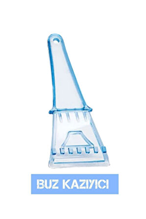 Buz Çözücü Defroster Sprey 500 ml 2 Adet Buz Kazıyıcı Hediyeli